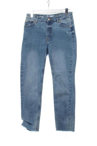 Damskie jeansy Bershka, Rozmiar M, Kolor Niebieski, Cena 50,80 zł, #137452575