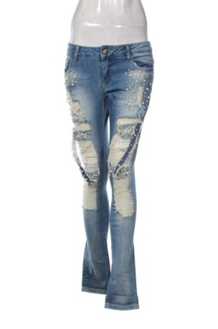 Damskie jeansy Cipo & Baxx, Rozmiar M, Kolor Niebieski, Cena 213,99 zł, #137372776