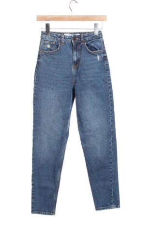 Damskie jeansy Bershka, Rozmiar XXS, Kolor Niebieski, Cena 41,94 zł, #137383866