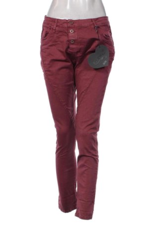 Damskie jeansy Please, Rozmiar L, Kolor Czerwony, Cena 396,99 zł, #137397622