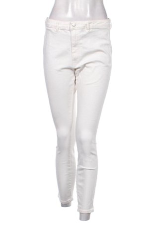 Damskie jeansy H&M, Rozmiar L, Kolor ecru, Cena 71,97 zł, #137417872
