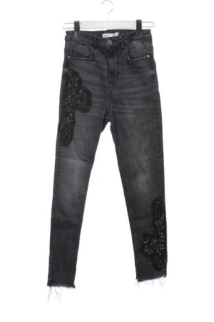 Blugi de femei Zara, Mărime XS, Culoare Gri, Preț 57,74 Lei, #137427269