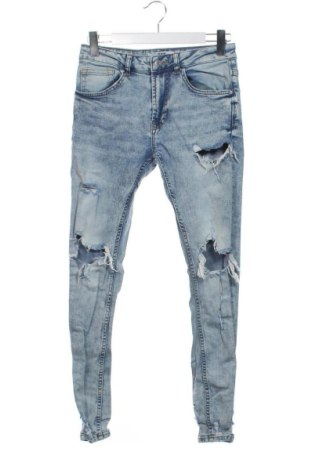 Damskie jeansy Bershka, Rozmiar M, Kolor Niebieski, Cena 52,00 zł, #137429087