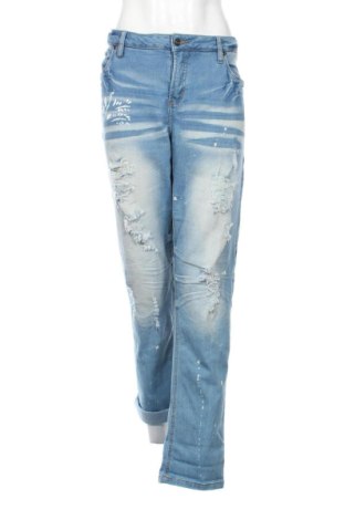 Blugi de femei Rainbow, Mărime 3XL, Culoare Albastru, Preț 86,82 Lei, #137441366