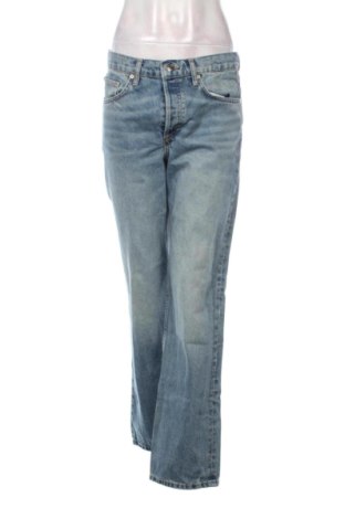 Blugi de femei Mango, Mărime L, Culoare Albastru, Preț 73,49 Lei, #137444327