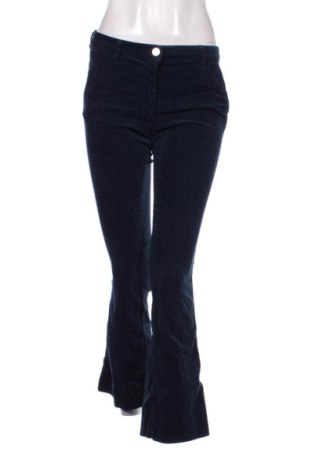 Pantaloni de velvet de femei Luisa Spagnoli, Mărime M, Culoare Albastru, Preț 199,62 Lei, #137432684