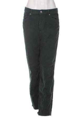 Pantaloni de velvet de femei H&M, Mărime L, Culoare Verde, Preț 52,49 Lei, #137437551