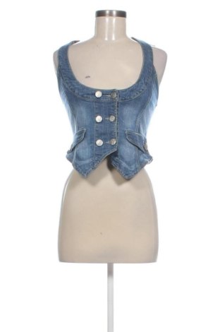 Damska kamizelka Stradivarius, Rozmiar L, Kolor Niebieski, Cena 63,50 zł, #137424590
