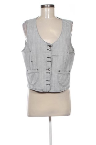 Дамски елек Jeans By Bessie, Размер L, Цвят Сив, Цена 20,00 €, #137439865