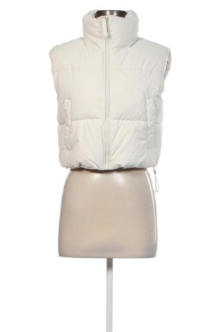 Vestă de femei Bershka, Mărime XS, Culoare Ecru, Preț 94,48 Lei, #137454536