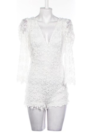 Salopetă scurtă de damă Unbranded, Mărime S, Culoare Alb, Preț 73,00 Lei, #137371955
