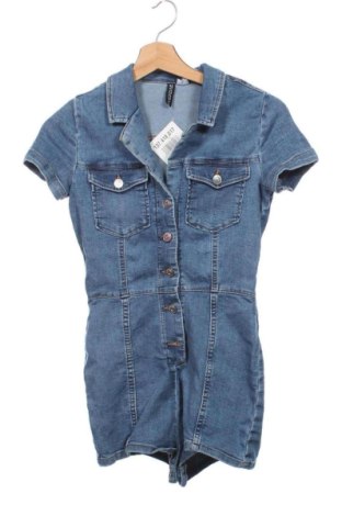 Damski krótki kombinezon H&M, Rozmiar XS, Kolor Niebieski, Cena 38,10 zł, #137418017