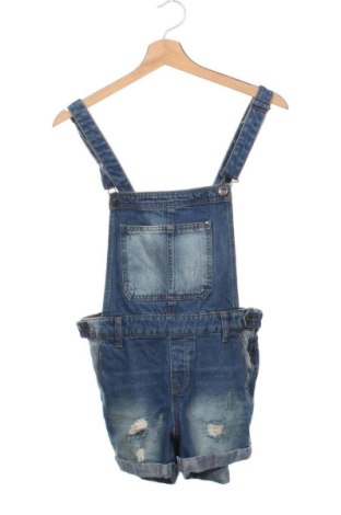 Kurzer Damenoverall Bershka, Größe XXS, Farbe Blau, Preis € 10,39, #137428447