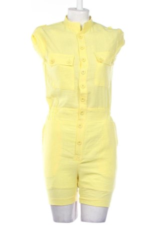 Damski krótki kombinezon Massimo Dutti, Rozmiar M, Kolor Żółty, Cena 93,14 zł, #137429854