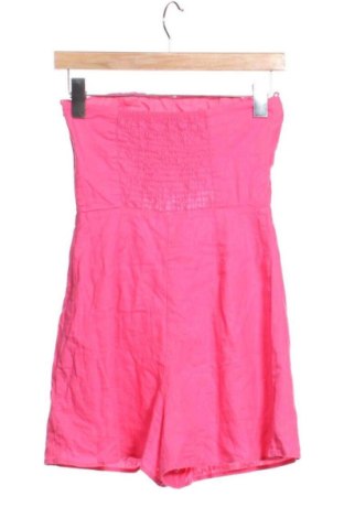 Női rövid overál Bershka, Méret XS, Szín Rózsaszín, Ár 3 949 Ft, #137402975