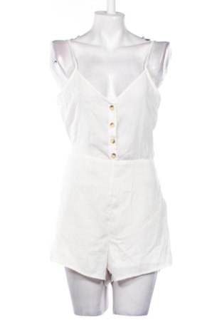 Damski krótki kombinezon H&M, Rozmiar M, Kolor ecru, Cena 63,00 zł, #137437744