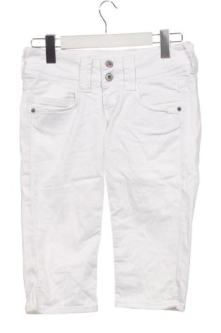 Pantaloni scurți de femei Pepe Jeans, Mărime S, Culoare Alb, Preț 117,99 Lei, #137387917