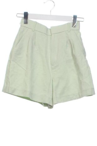 Pantaloni scurți de femei Zara, Mărime XS, Culoare Verde, Preț 50,00 Lei, #137394580