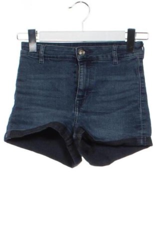 Дамски къс панталон H&M, Размер XXS, Цвят Син, Цена 8,00 €, #137400101