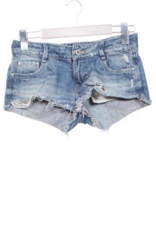Дамски къс панталон Zara, Размер S, Цвят Син, Цена 9,00 €, #137405248