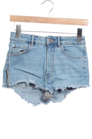 Pantaloni scurți de femei Zara, Mărime S, Culoare Albastru, Preț 47,24 Lei, #137433616