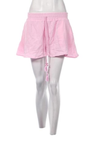 Pantaloni scurți de femei Sinsay, Mărime M, Culoare Roz, Preț 41,99 Lei, #137434494