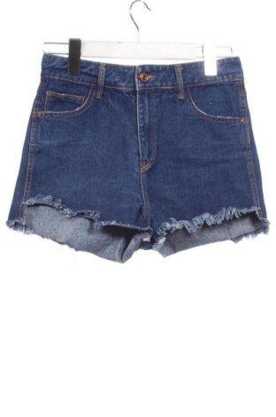 Дамски къс панталон Stradivarius, Размер XS, Цвят Син, Цена 7,63 €, #137396947