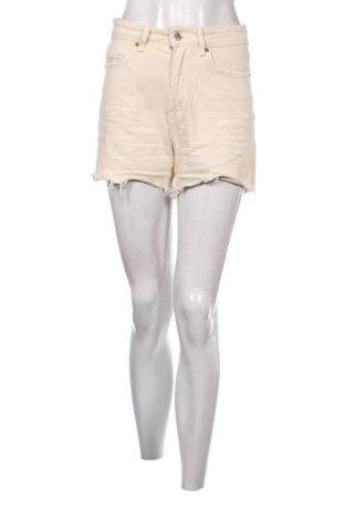 Pantaloni scurți de femei H&M, Mărime S, Culoare Ecru, Preț 52,49 Lei, #137404089