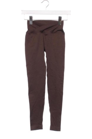 Damskie legginsy Unbranded, Rozmiar XXS, Kolor Brązowy, Cena 38,10 zł, #137420651