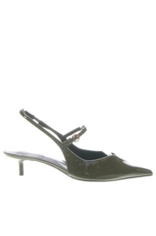 Încălțăminte de damă Zara, Mărime 37, Culoare Verde, Preț 196,32 Lei, #137421345