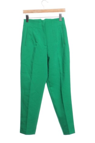 Dámske nohavice Zara, Veľkosť XS, Farba Zelená, Cena  14,48 €, #137254459