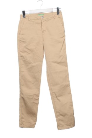 Damskie spodnie United Colors Of Benetton, Rozmiar XS, Kolor Beżowy, Cena 50,80 zł, #137384710