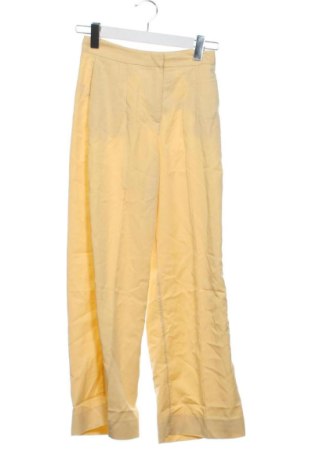 Дамски панталон H&M, Размер XS, Цвят Жълт, Цена 12,62 €, #137396449