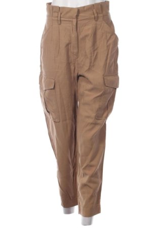 Pantaloni de femei H&M, Mărime S, Culoare Bej, Preț 86,00 Lei, #137397169