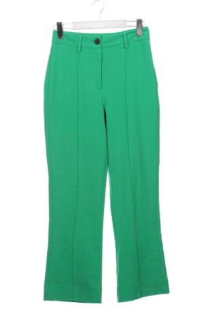 Damskie spodnie Bershka, Rozmiar XS, Kolor Zielony, Cena 76,20 zł, #137407400