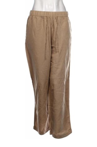 Pantaloni de femei H&M, Mărime L, Culoare Bej, Preț 94,48 Lei, #137411971