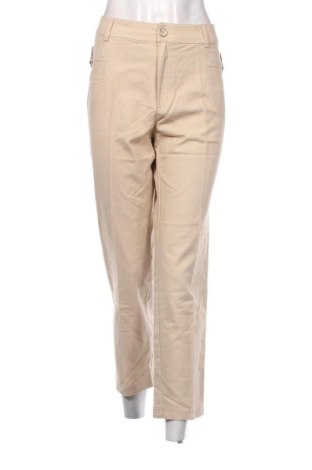 Pantaloni de femei Unbranded, Mărime XL, Culoare Bej, Preț 65,56 Lei, #137412022