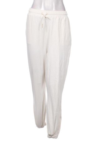 Damskie spodnie Zara, Rozmiar L, Kolor ecru, Cena 66,14 zł, #137416465