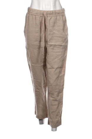 Pantaloni de femei Zara, Mărime L, Culoare Bej, Preț 150,00 Lei, #137417792