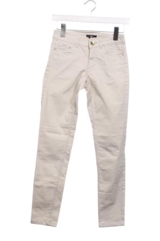 Damskie spodnie H&M, Rozmiar XS, Kolor ecru, Cena 93,26 zł, #137419733