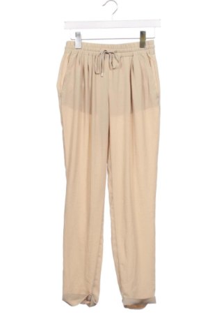 Дамски панталон Zara, Размер XS, Цвят Бежов, Цена 11,00 €, #137422726