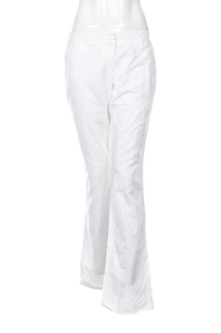 Pantaloni de femei Promod, Mărime M, Culoare Alb, Preț 33,48 Lei, #137423747