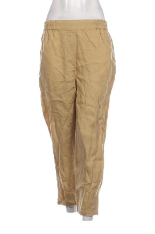 Damskie spodnie Zara, Rozmiar M, Kolor Beżowy, Cena 76,20 zł, #137426885