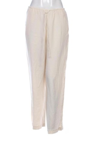Damskie spodnie H&M, Rozmiar M, Kolor ecru, Cena 67,74 zł, #137427896