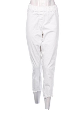 Pantaloni de femei Ulla Popken, Mărime XXL, Culoare Alb, Preț 125,98 Lei, #137430820