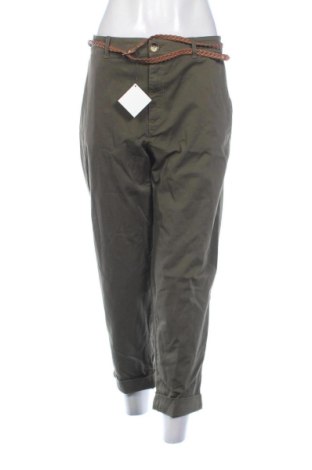 Damskie spodnie Zara, Rozmiar L, Kolor Zielony, Cena 143,94 zł, #137433791