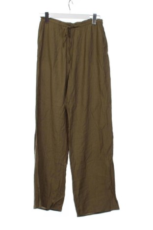 Дамски панталон Zara, Размер S, Цвят Зелен, Цена 28,58 €, #137438645