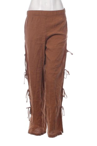 Дамски панталон Bershka, Размер S, Цвят Кафяв, Цена 10,00 €, #137445121