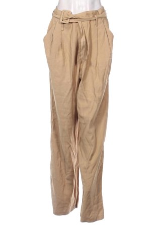 Pantaloni de femei Pull&Bear, Mărime L, Culoare Bej, Preț 71,62 Lei, #137394693