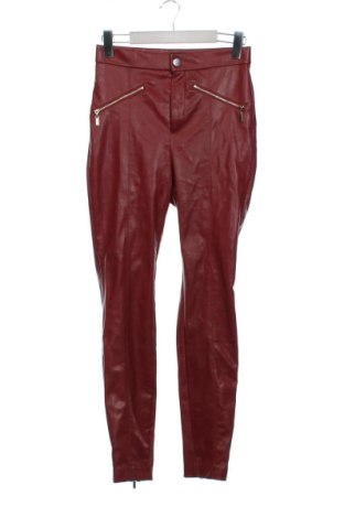 Pantaloni de femei Zara, Mărime S, Culoare Roșu, Preț 72,00 Lei, #137371274
